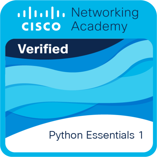 Certificado: Python Essentials 1